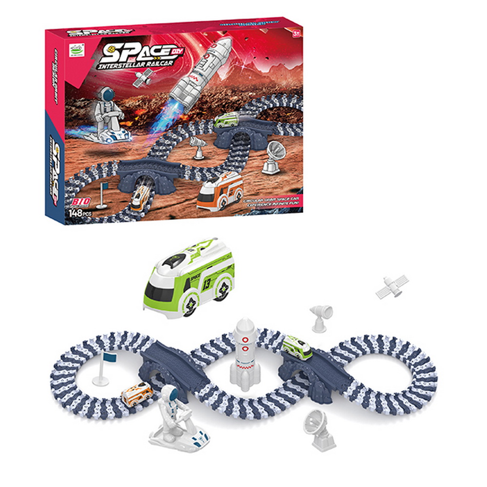 PISTA ESPACIAL FLEXIBLE 148 PCS.