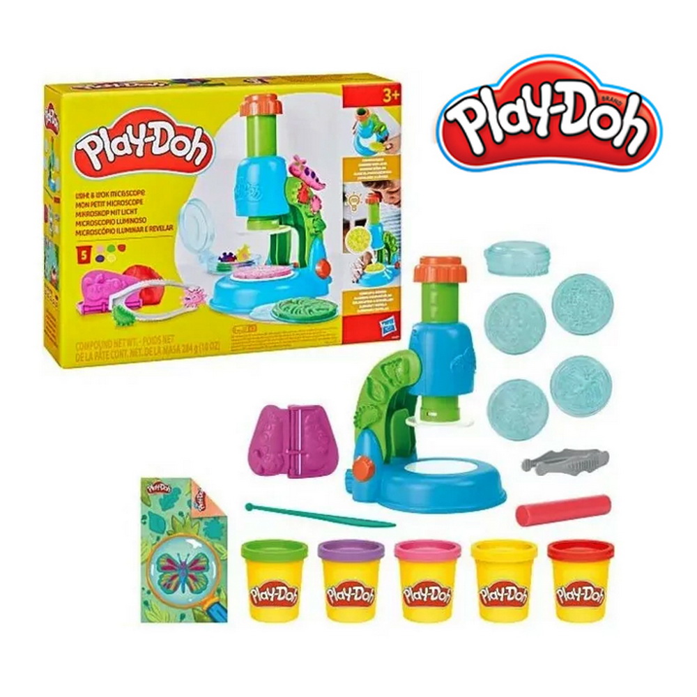 PLAY-DOH MICROSCOPIO LUMINOSO - G0494