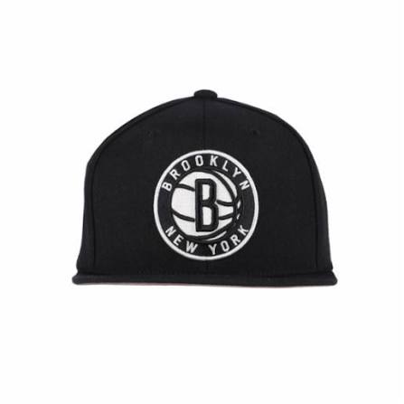 Jockey Mitchell &amp; Ness Team Ground 2.0 Brooklyn Nets Negro/Blanco